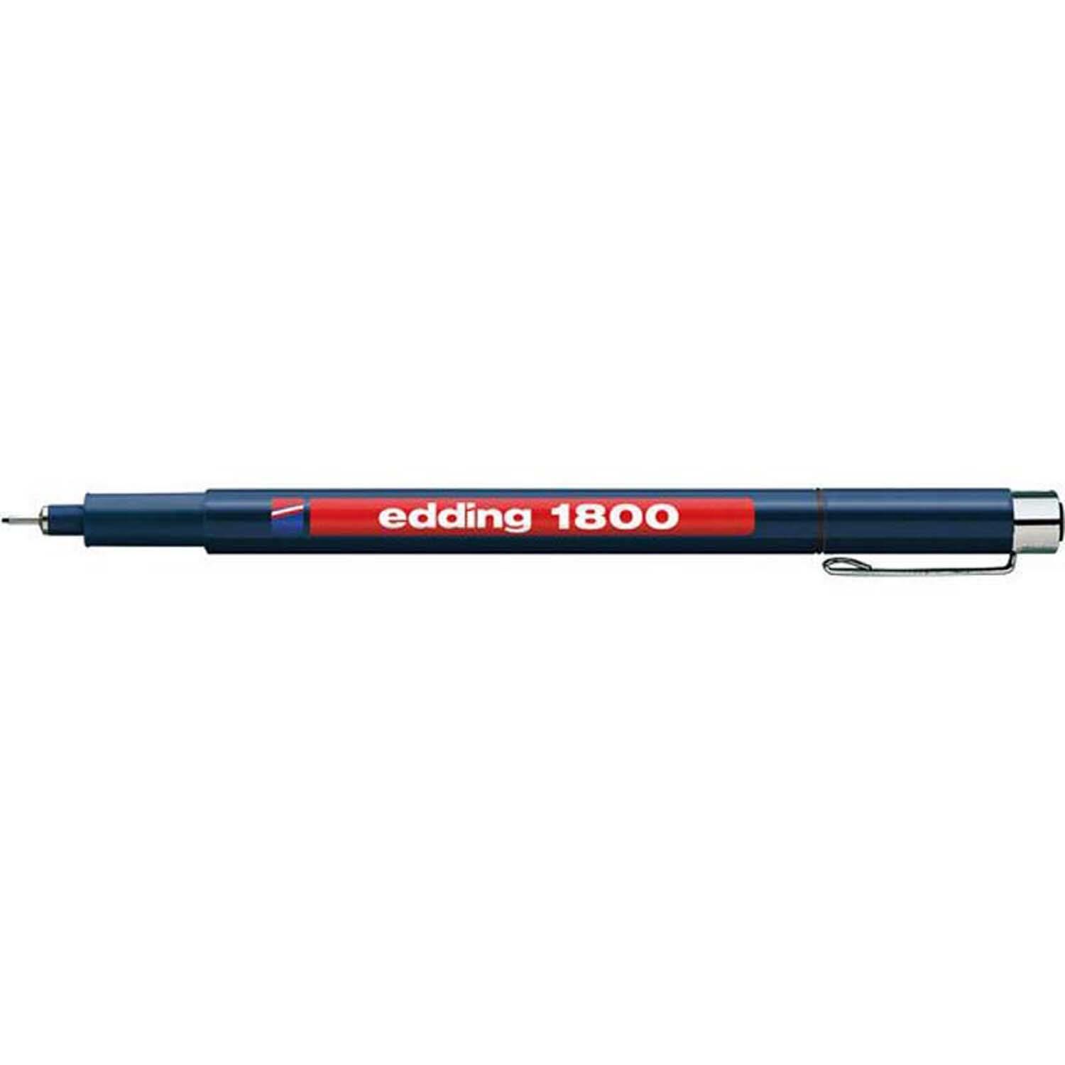 Edding Teknik Çizim Kalemi 0.1Mm Siyah