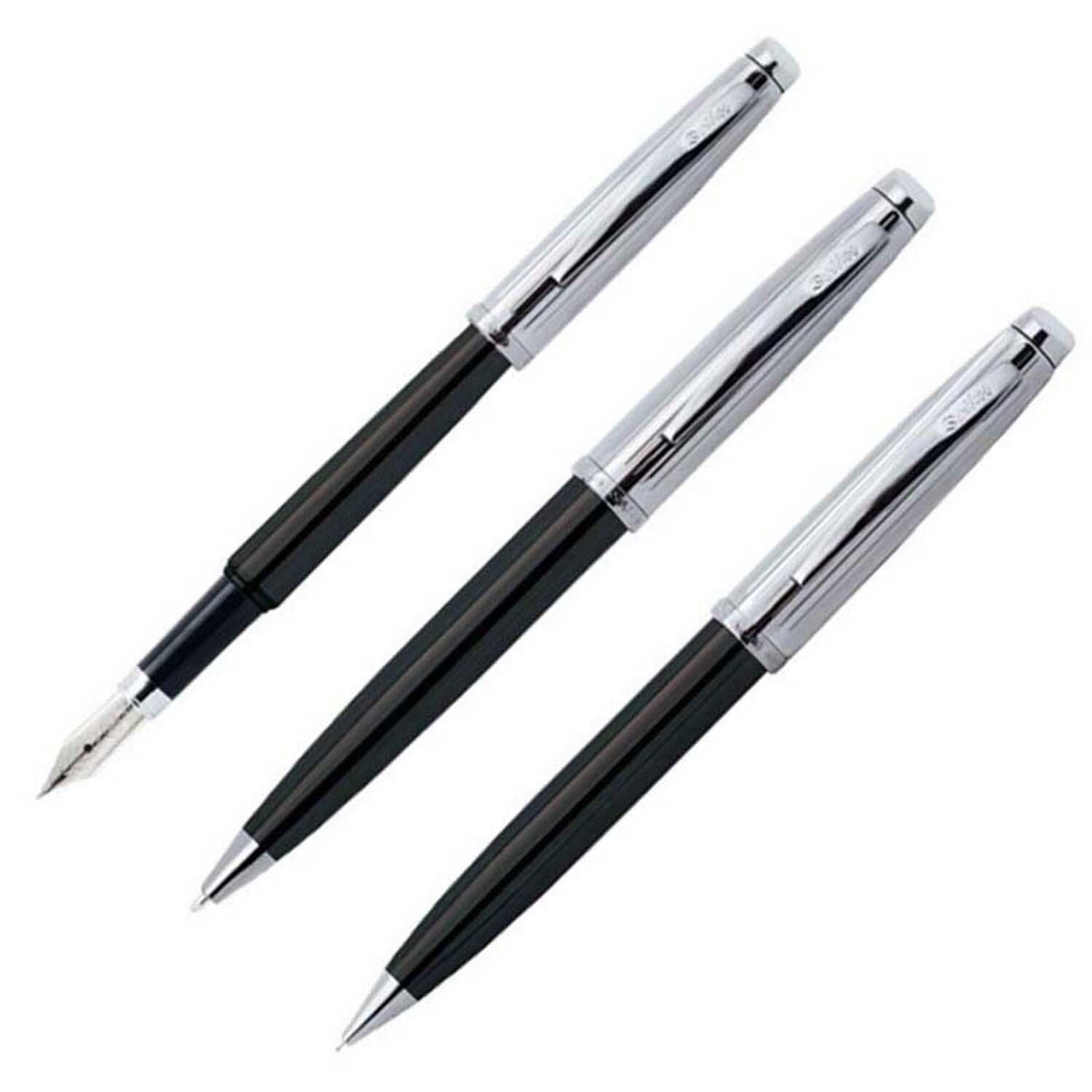 Scrikss 39 Dk Tük Vers Üçlü Set Siyah Krom