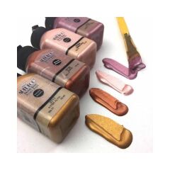 Artdeco Akrilik Boya 6x75ml Metalik Renkler