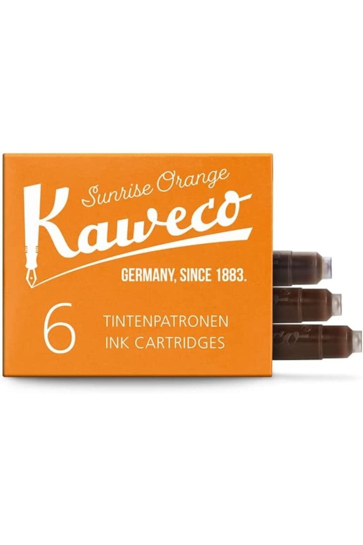 Kaweco Kartuş 6lı Turuncu