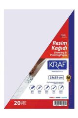 Kraf Resim Kağıdı 25X35 20li