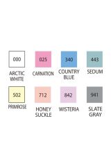 Zig Acrylista Markör Kesik Uç Pac-50/8Vd 8li Set Baby