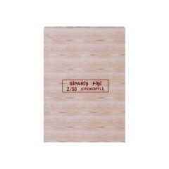 Dilman Sipariş Fişi 2-50 2 Nüsha Otokopili