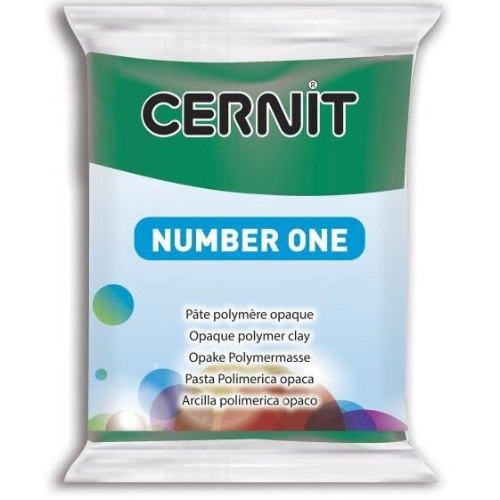 Cernit Number One Polimer Kil 56g Emerald 56620