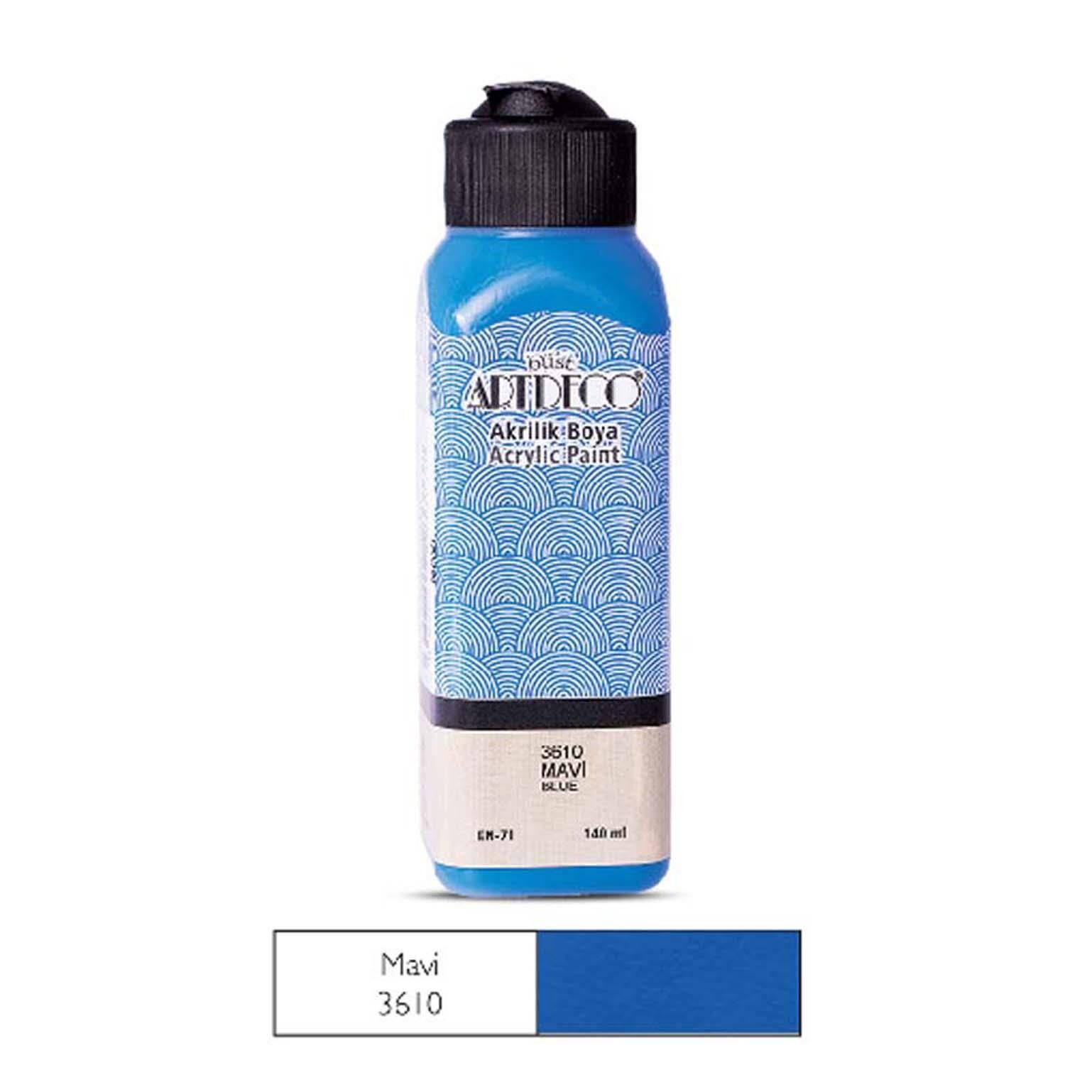 Akrilik  Boya 3610 140 Ml  Mavı Artdeco