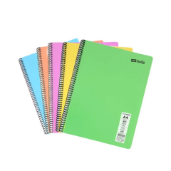 Mynote Flex Pastel Pp Kpk Spiralli A4 80yp Kareli Defter