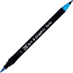 Zıg Brush Pen 034 Cobalt Blue