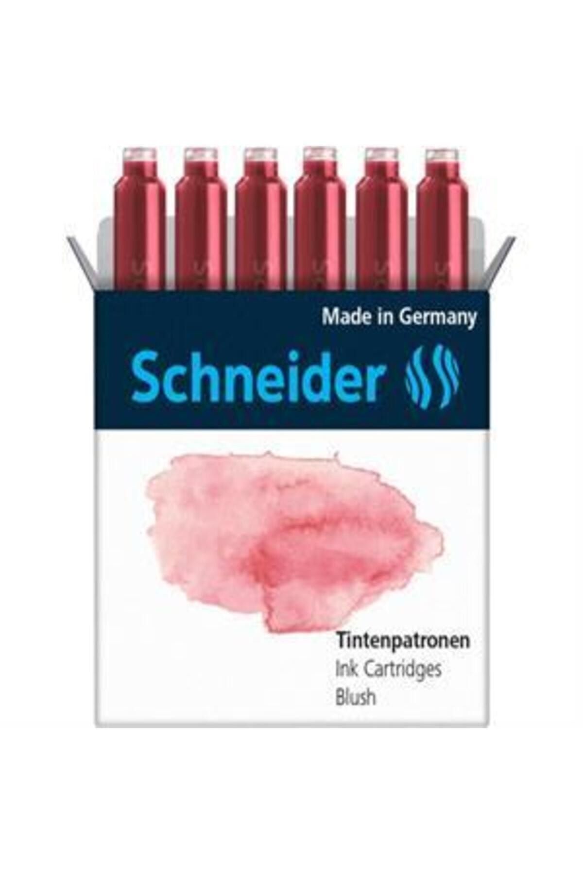Schneider Kartus 6lı Pastel Kırmızı 166136