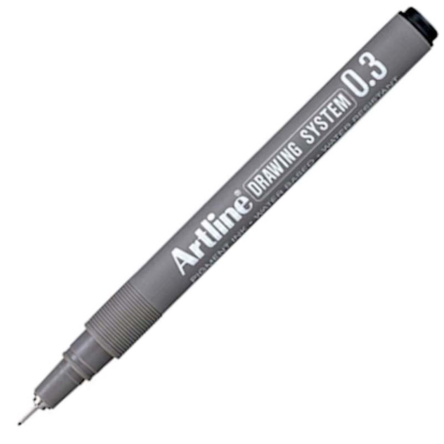 03 Çizim Kalem Siyah Artline Ek-233