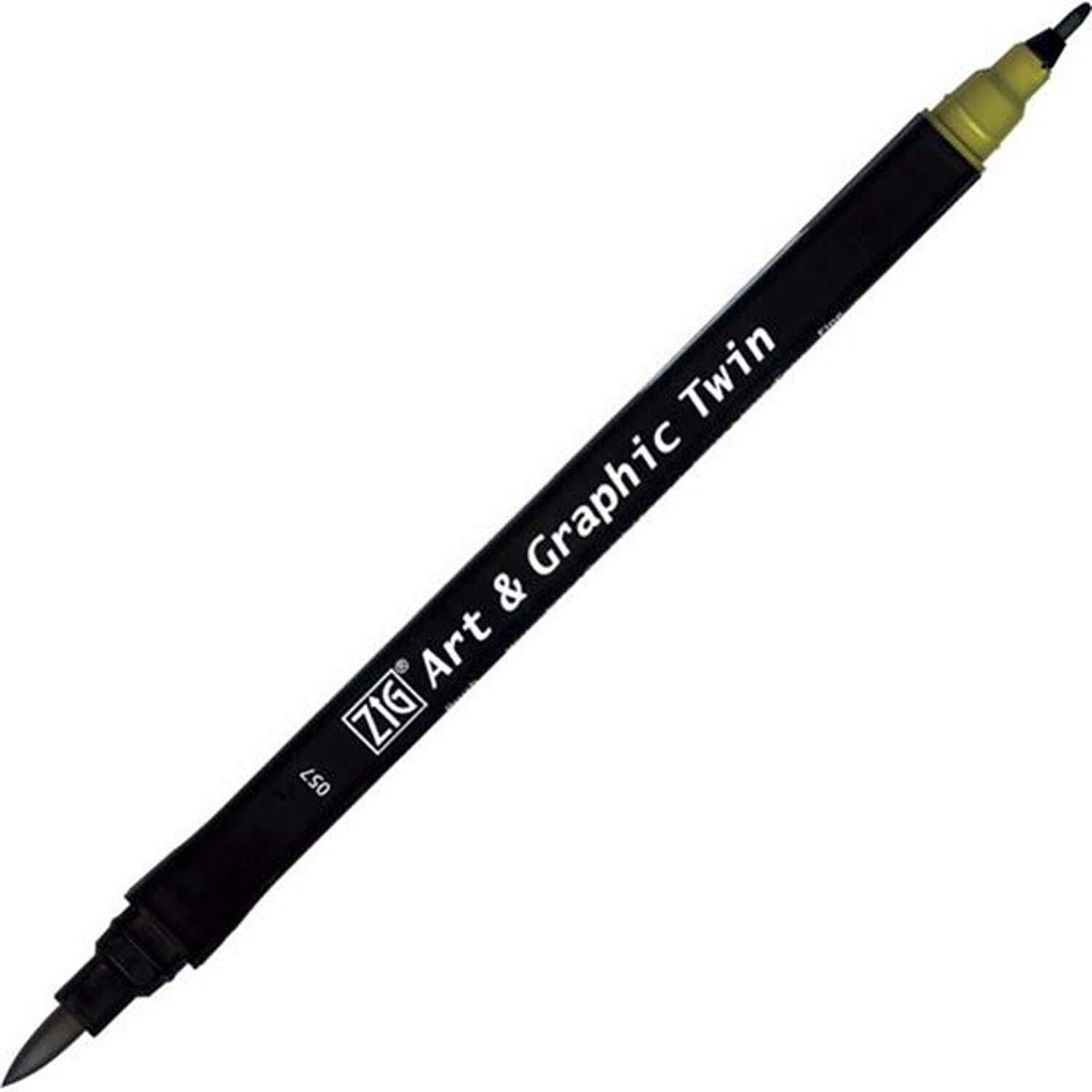 Zıg Brush Pen 057 Olive Green