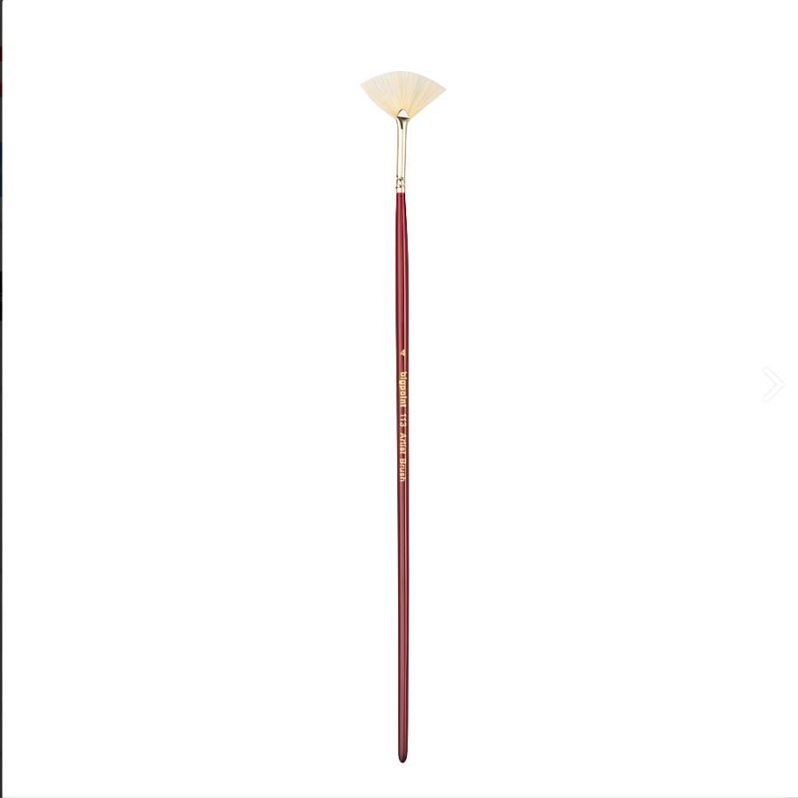 Bpf113/4 Dogal Kıl Yelpaze Fırca