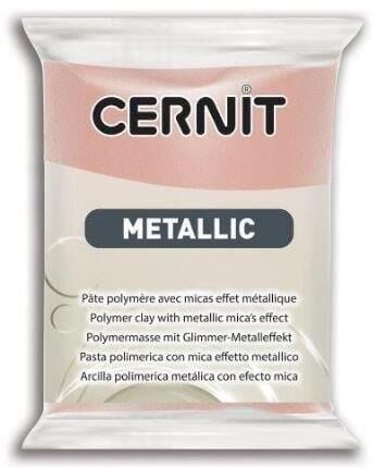 Cernit Metallic Polimer Kil 56g Pink Gold 56052