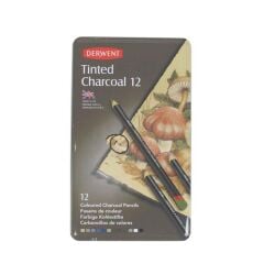 Derwent 12 Li Tinted Charcoal