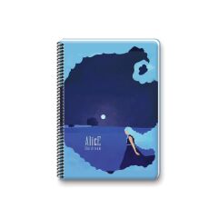 Keskin A5 80 Yp.Çiz.Spr.Sert Kap.Alice Defter