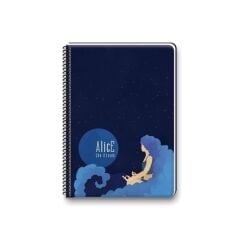 Keskin A5 80 Yp.Çiz.Spr.Sert Kap.Alice Defter