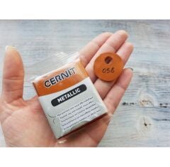 Cernit Metallic Polimer Kil 56g Bronze 56058