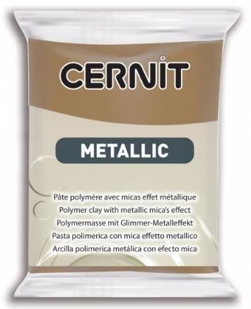 Cernit Metallic Polimer Kil 56g Antique Bronze 56059