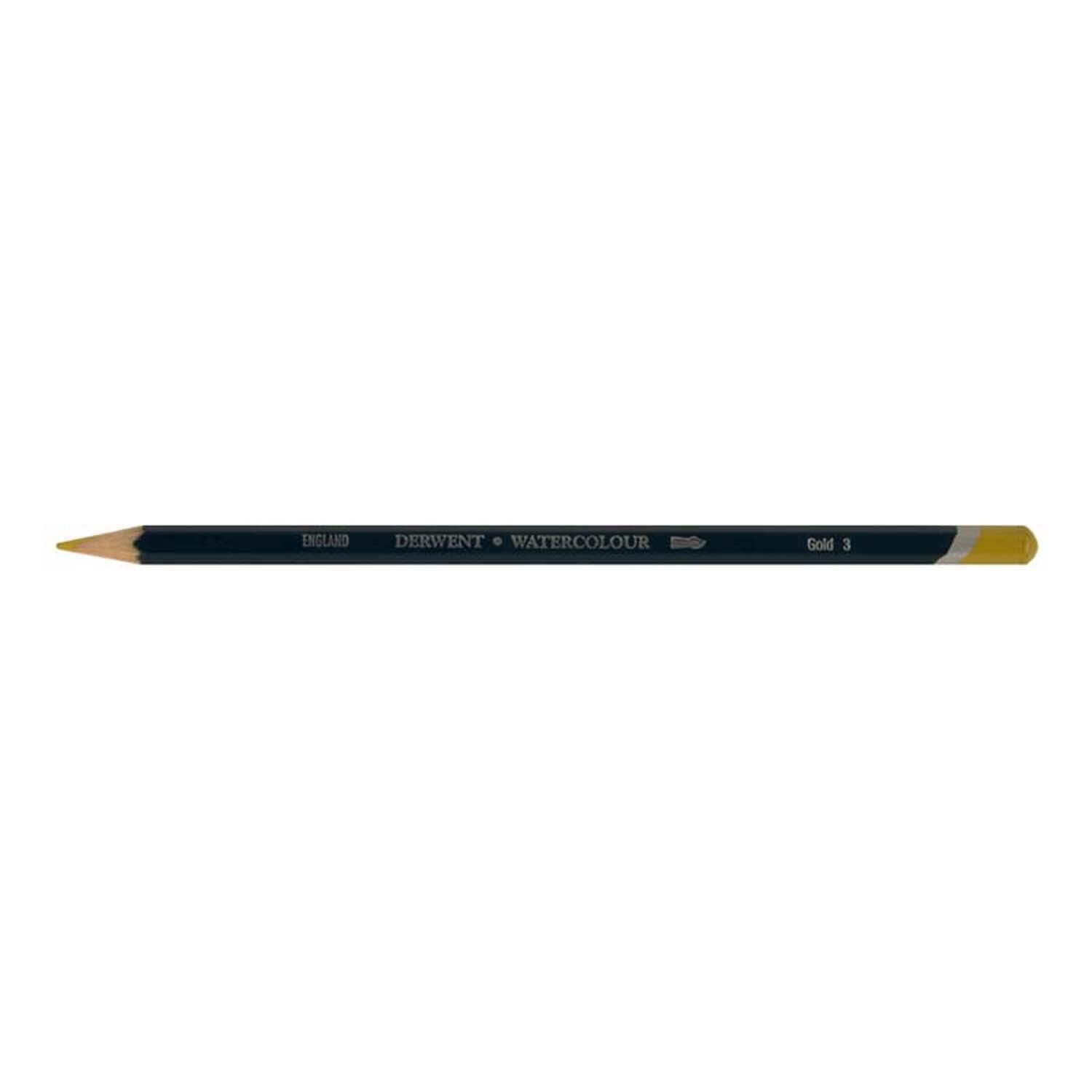 Derwent Suluboya Kalemı Gold 003