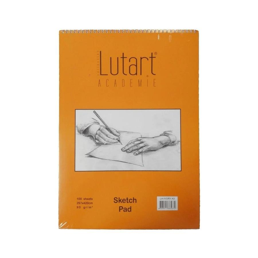 Lutart Ivory A4 Çizim Bloğu 100Yp 90Gr