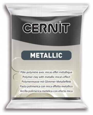 Cernit Metallic Polimer Kil 56g Hematite 56169
