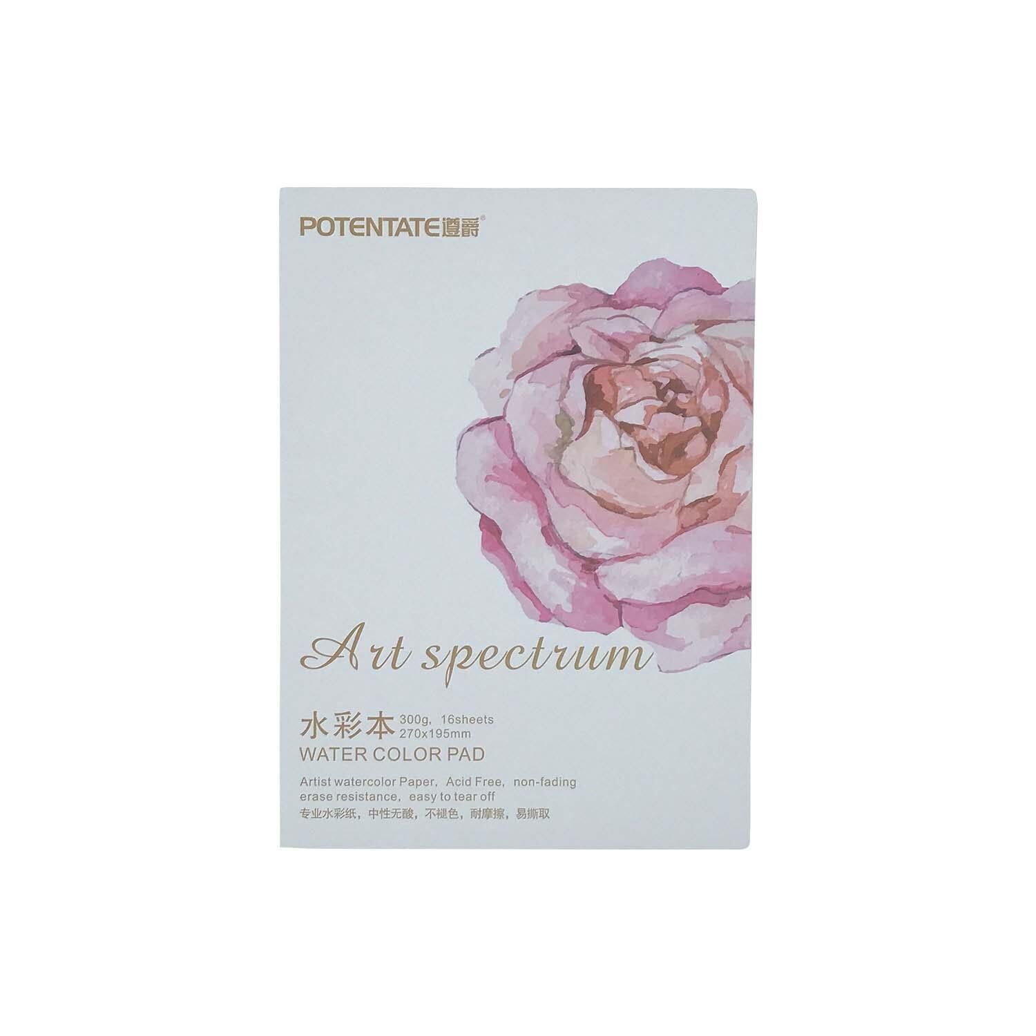 Lutart 300Gr 16Yp 195X270Mm  Sulu Boya Bloğu