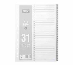 Kraf Separatör 1031 1-31 Rakam