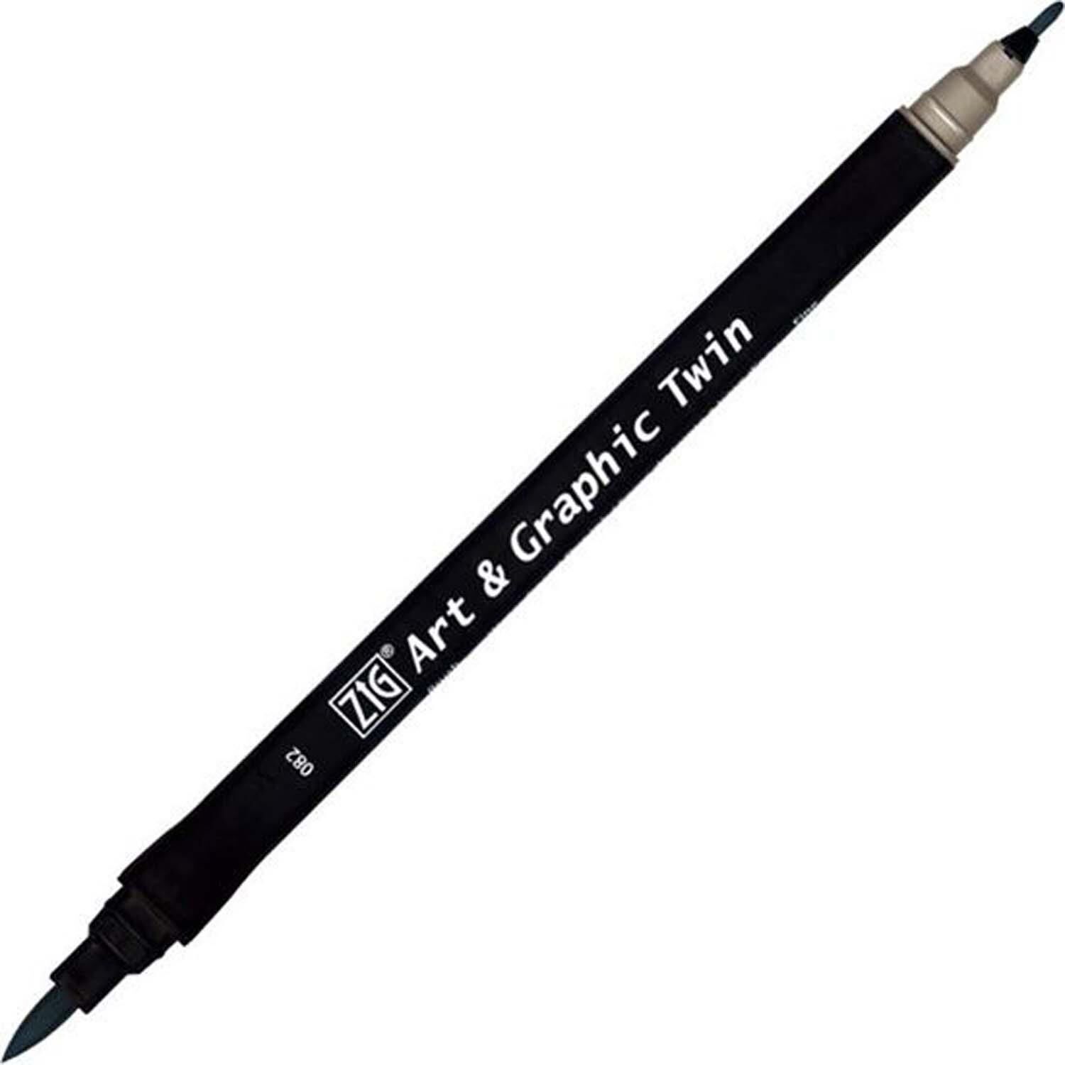 Zıg Brush Pen 082 Slate Gray