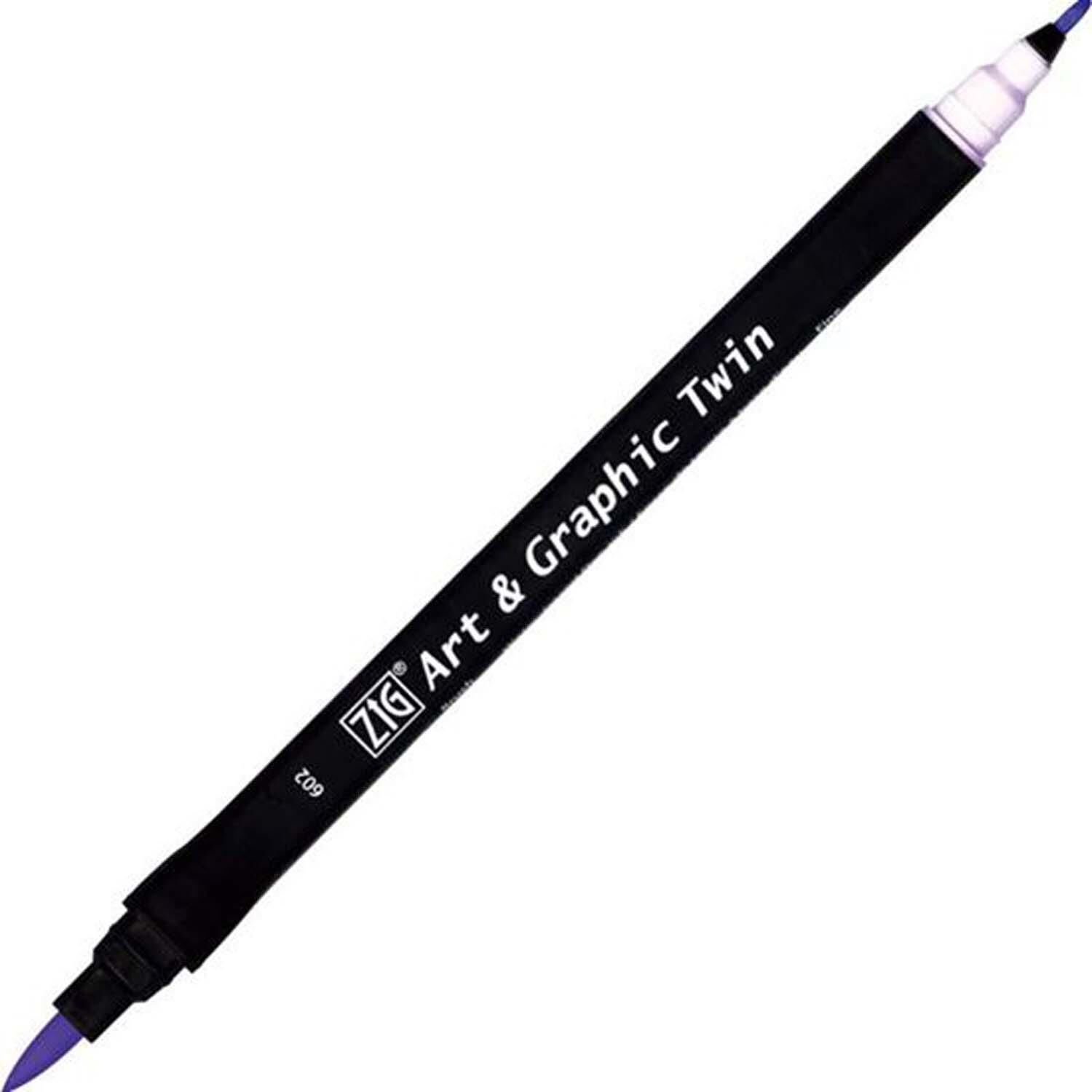 Zıg Brush Pen 085 Green Gray