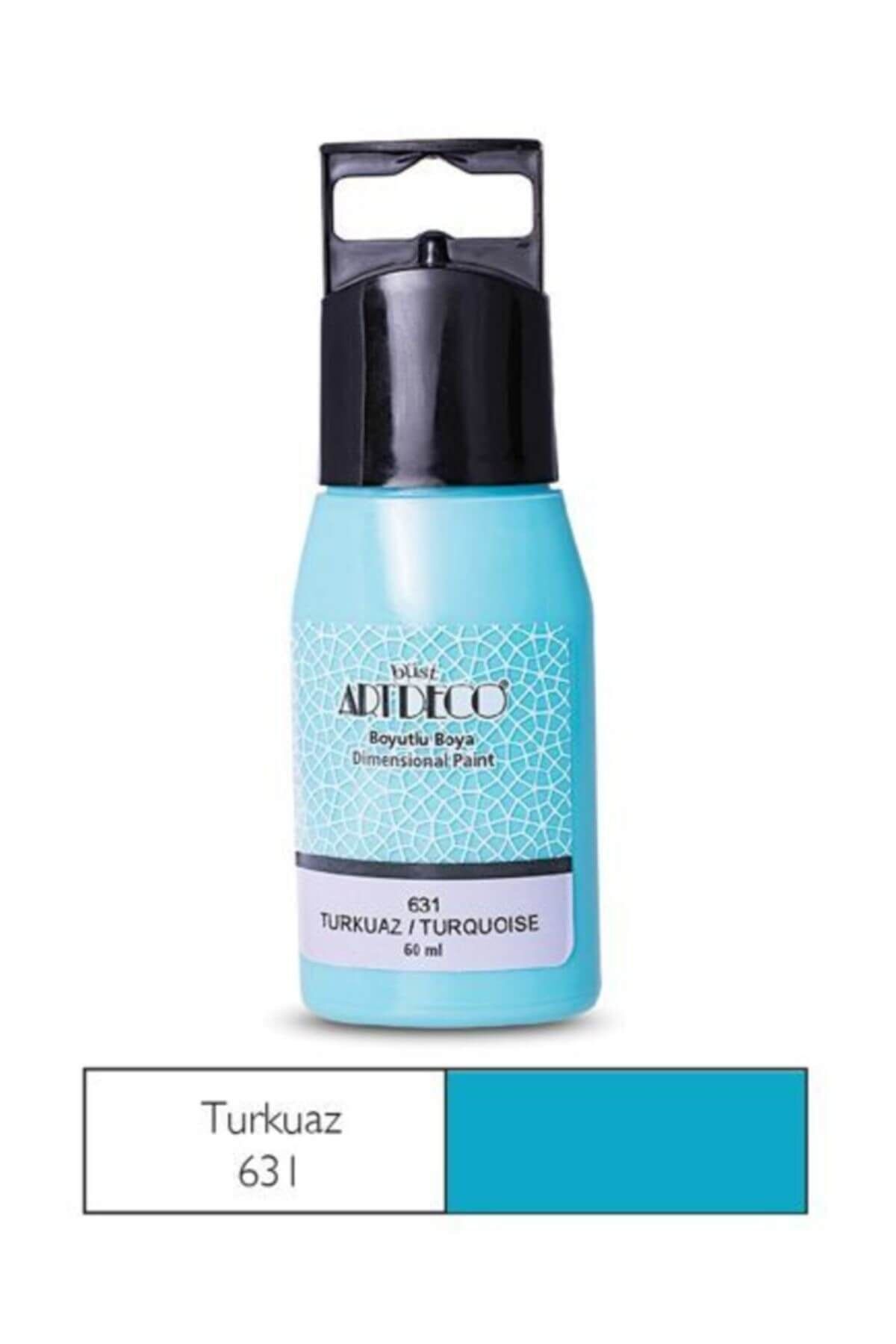 Artdeco Boyutlu Boya 60Ml Turkuaz