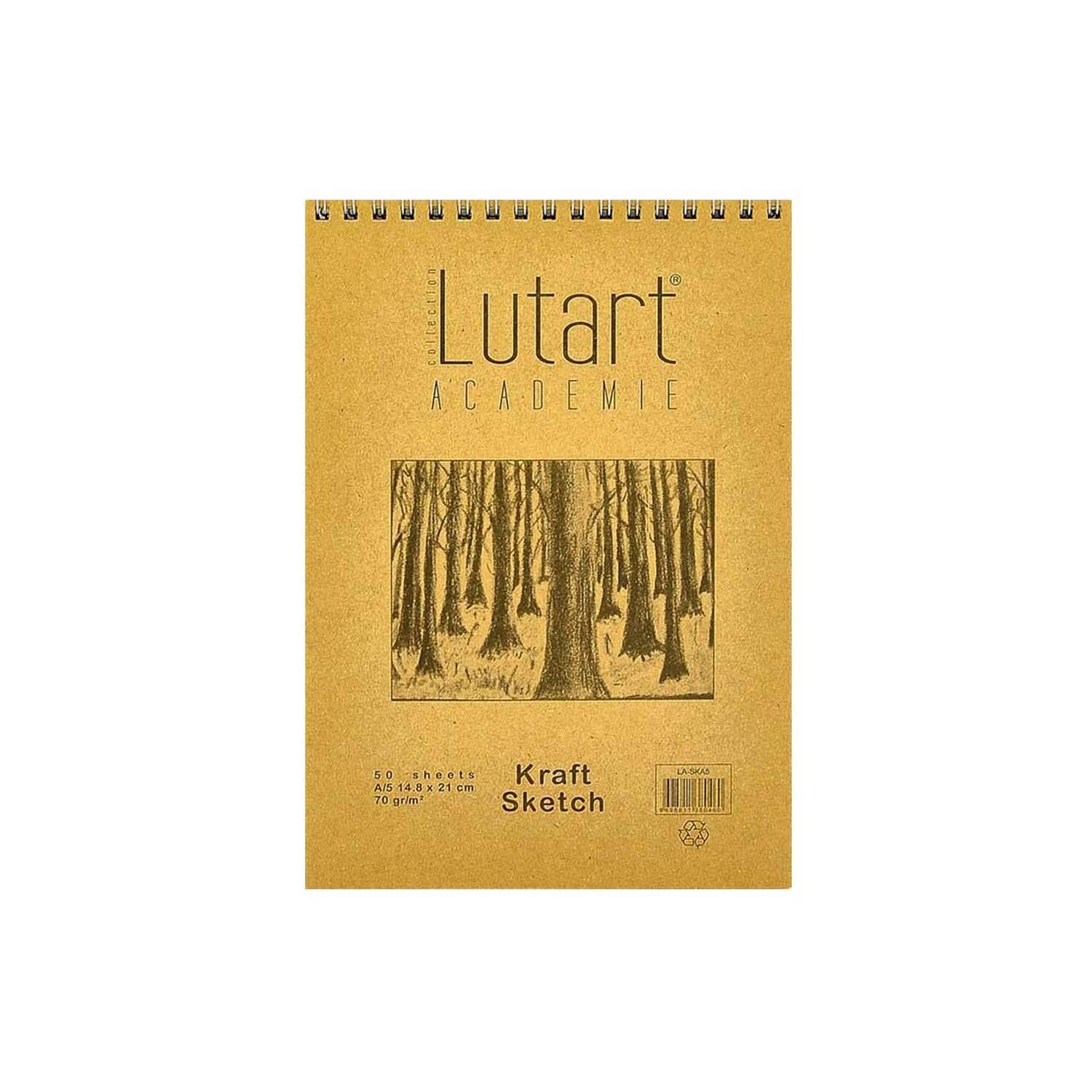 Lutart La-Ska5 Kraft Çizim Bloğu 70Gr 50 Yp
