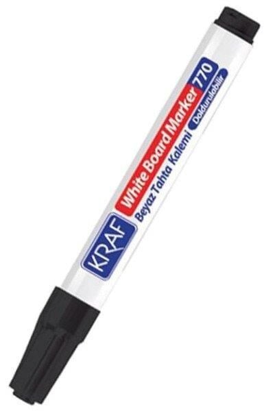 Kraf Beyaz Tahta Kalemi Doldurulabilir 770 Siyah