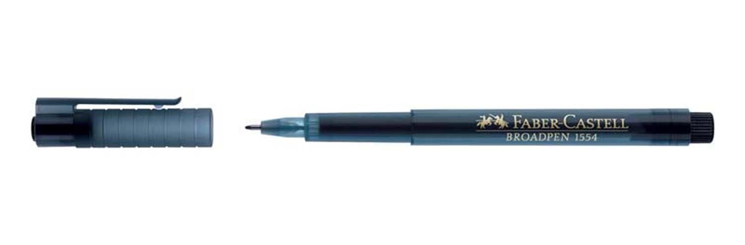 Faber-Castell Broadpen 1554 Siyah
