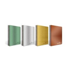 Faber C. Pp Kpk Metalik A4 100yp Kareli Defter