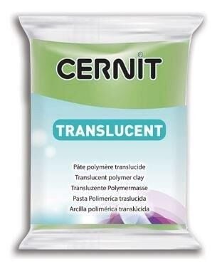Cernit Translucent Polimer Kil 56g Lime Green 56605