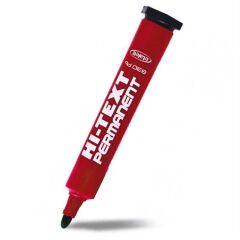 Hi-Tex Markör Kırmızı Yuvarlak Uç 830Pb