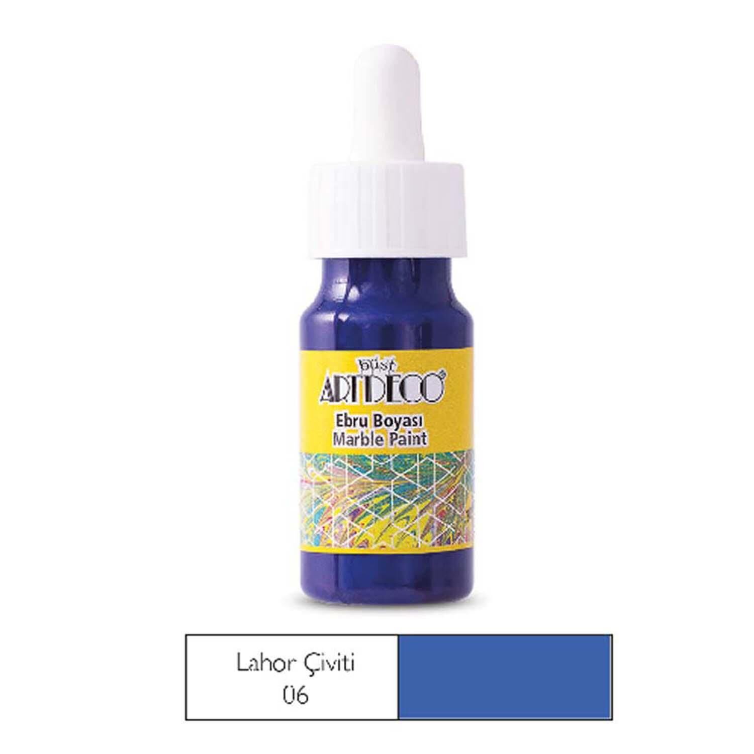 Artdeco Ebru Boyası 30 Ml Lahor Çiviti