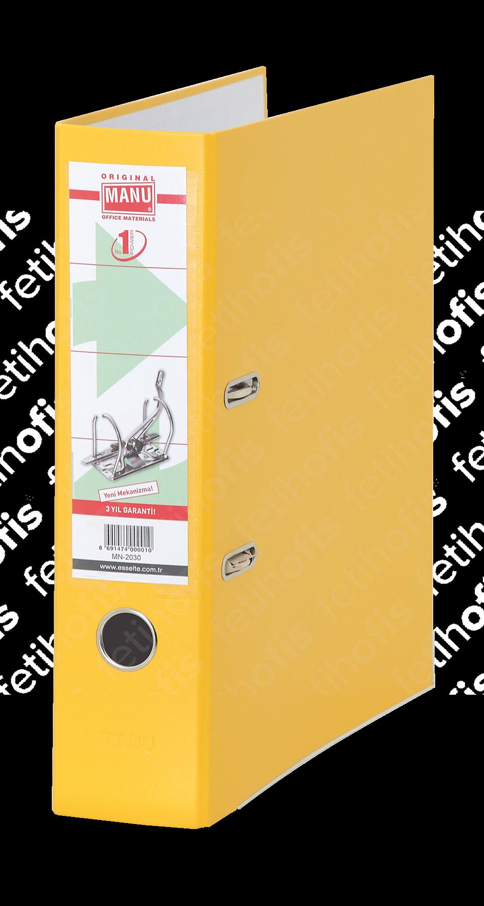 Geniş Klasör Sarı Manu