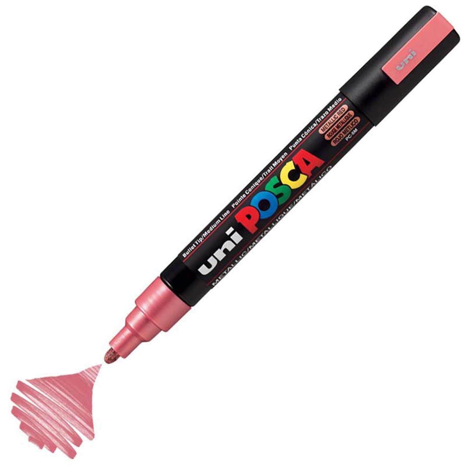 Unı Posca Pc-5M 1.8-2.5 Metlk. Kırmzı S.Bazlı Mark