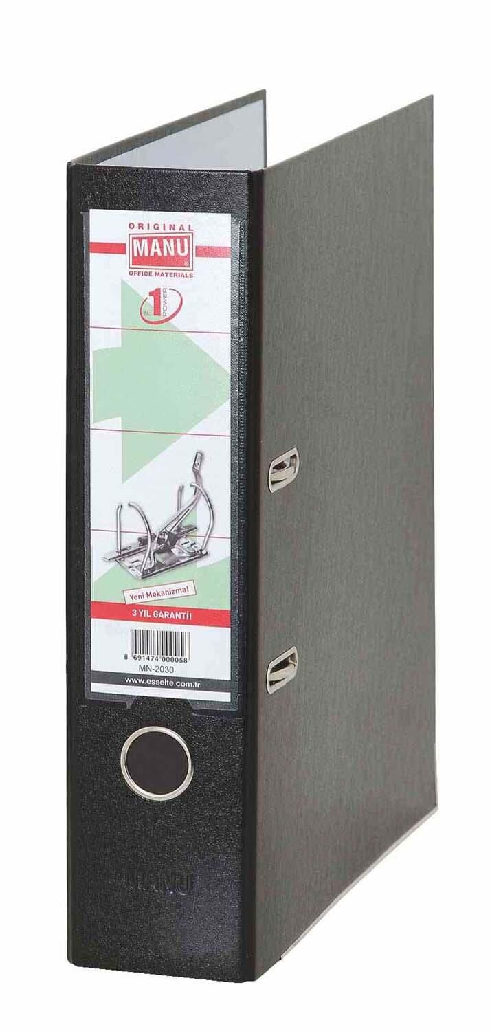 Geniş Klasör Siyah Manu