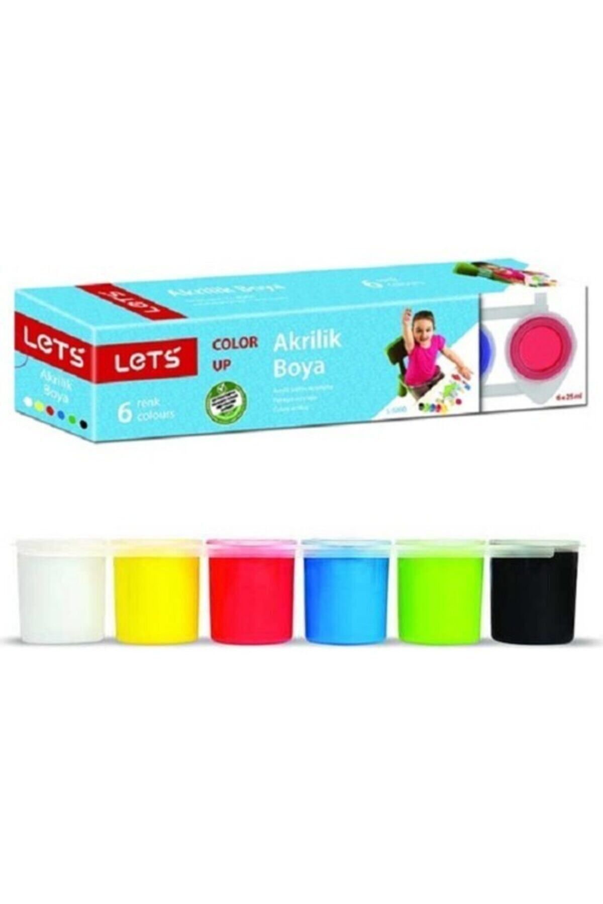 Lets Akrilik Boya 25mg 6 Renk L-5200