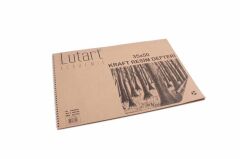 Lutart La-Sk35X50 Kraft Resim Defteri 125Gr 15 Yp