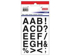 Tanex Stc-423 Şeffaf Harf Etiketi 3 Adet