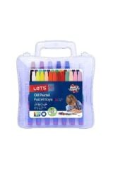 Lets 24 Renk Pastel Boya Plastik Çantalı