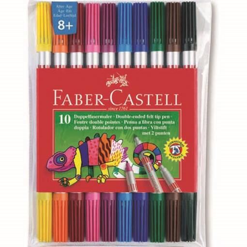 Faber-Castell Yıkanabilir Keçeli Kalem 12 Renk