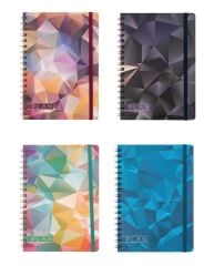 Keskin 17x24 Çiz.Spr.Sert Kapak 100yp Plan Defteri