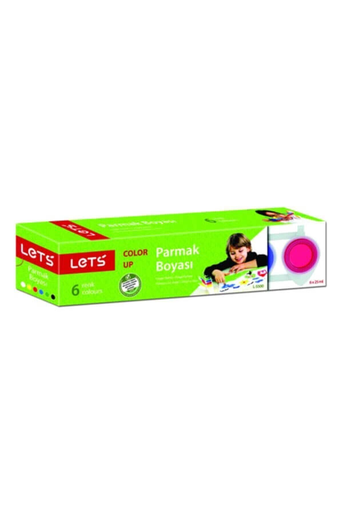 Lets 6Lı Parmak Boyası Ana Renkler 25 Mg
