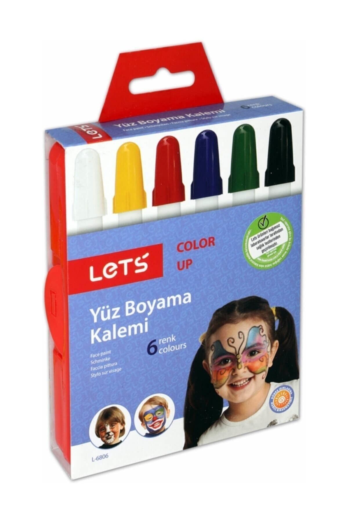 Lets 6Lı Yuz Boyama Kalemı 6806