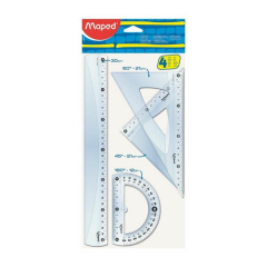 Maped Cetvel Start Maxi 4lü Set 30cm 242830