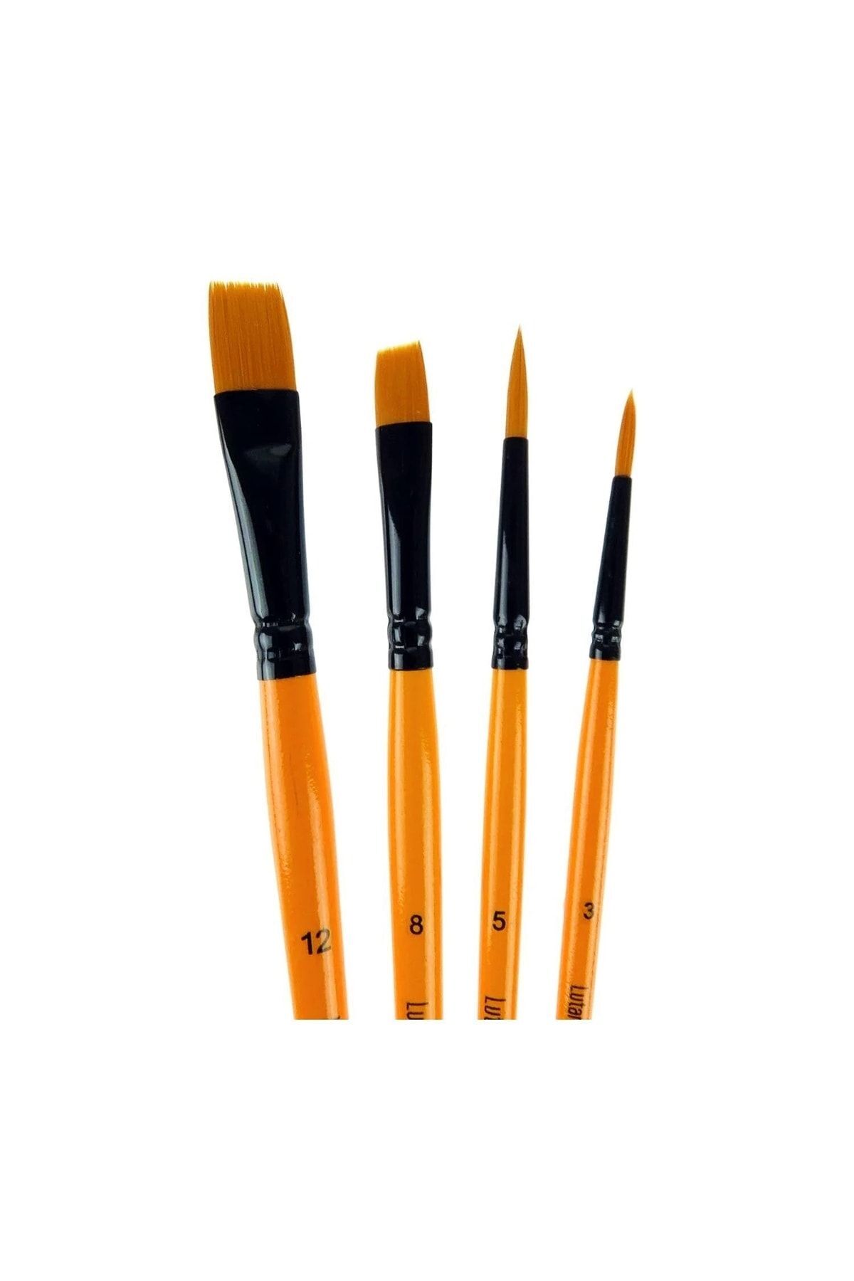 Lutart 4 Lü Fırça Seti 3-5-8-12 La-5991