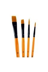 Lutart 4 Lü Fırça Seti 3-5-8-12 La-5991